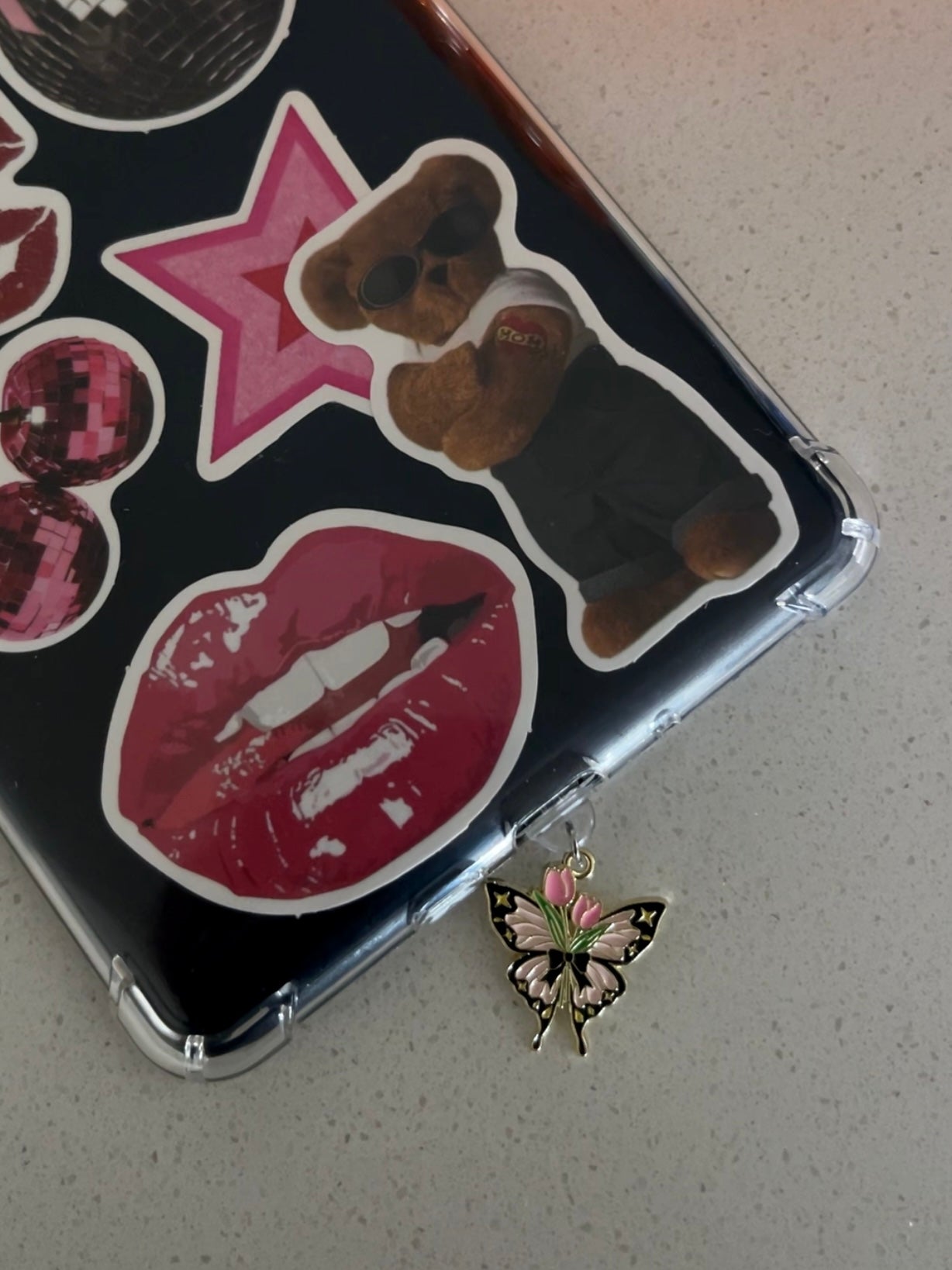 KINDLE DUST PLUG, BUTTERFLY
