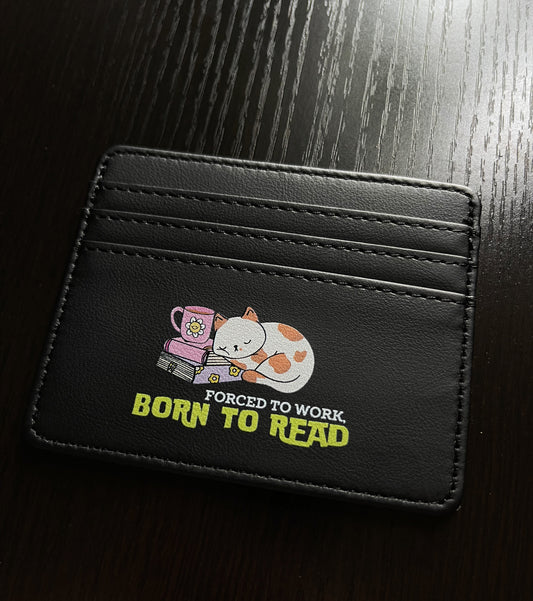 VEGAN LEATHER CARD HOLDER *SALE*