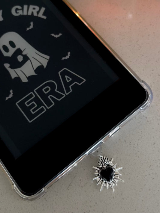 KINDLE DUST PLUG, FLAME HEART