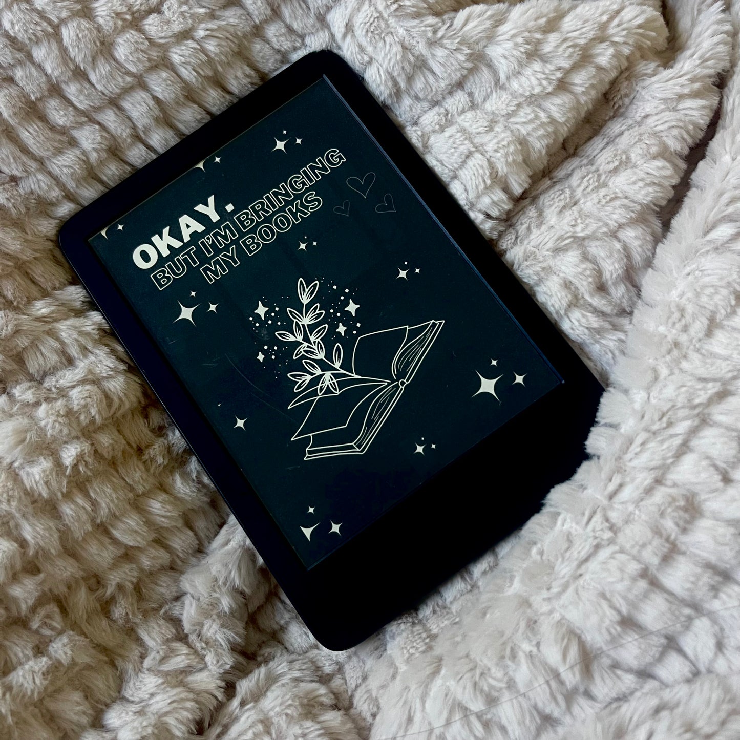 BRINGING MY BOOKS KINDLE SCREEN SAVER