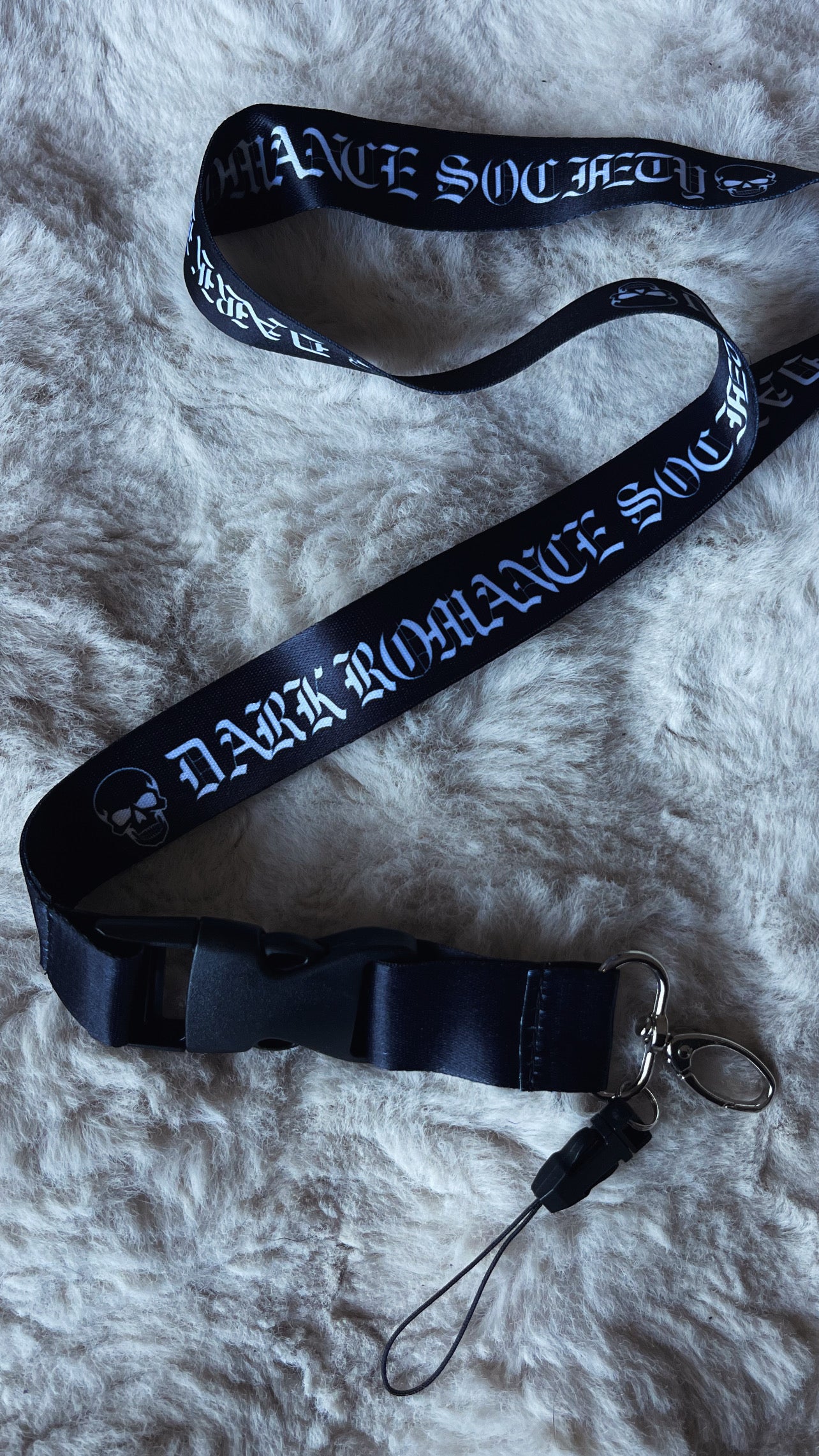 DARK ROMANCE SOCIETY NECK LANYARD
