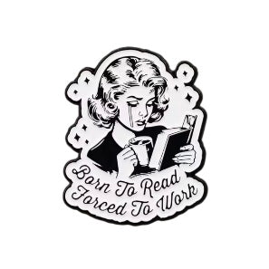 BORN TO READ PIN