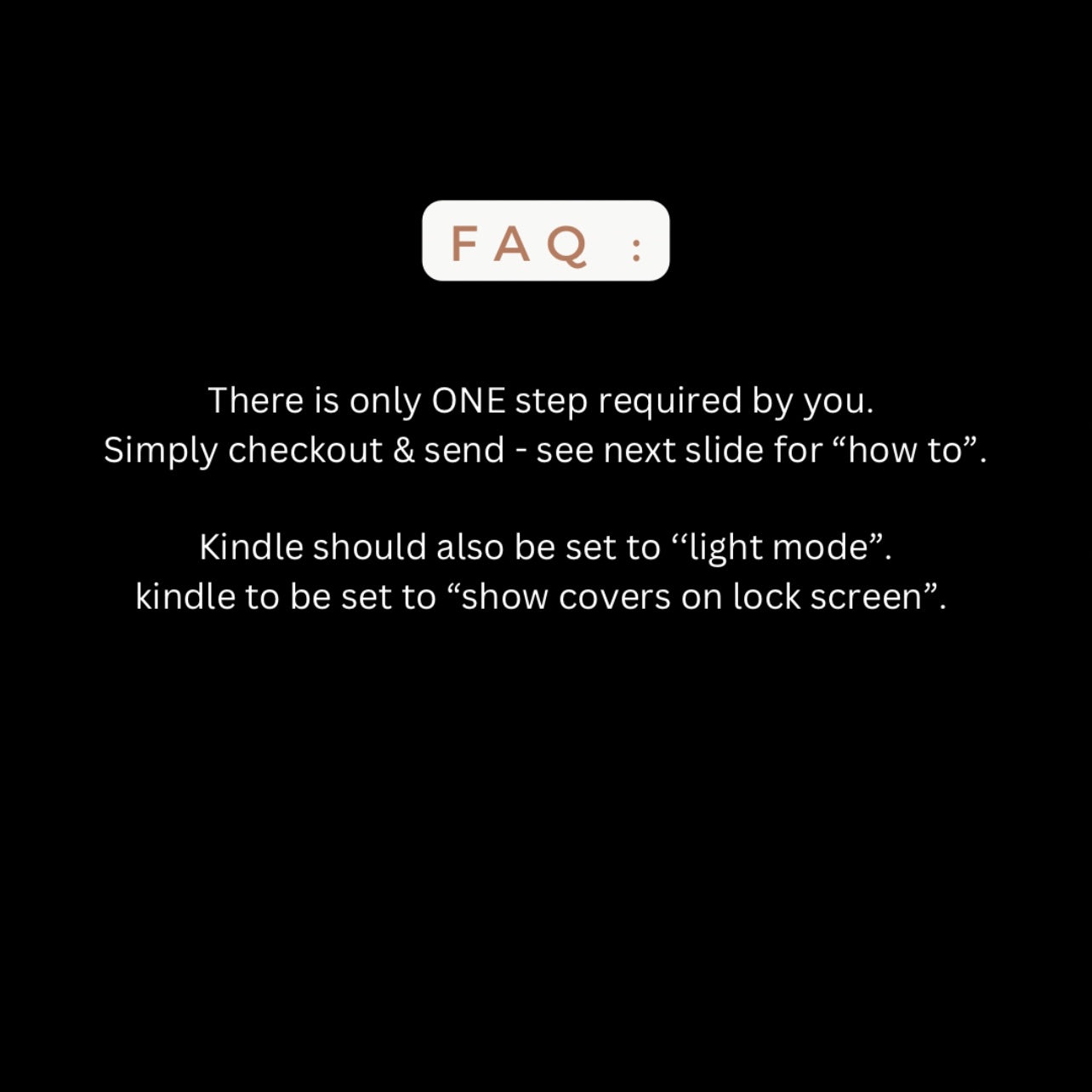 TO THE STARS KINDLE SCREEN SAVER