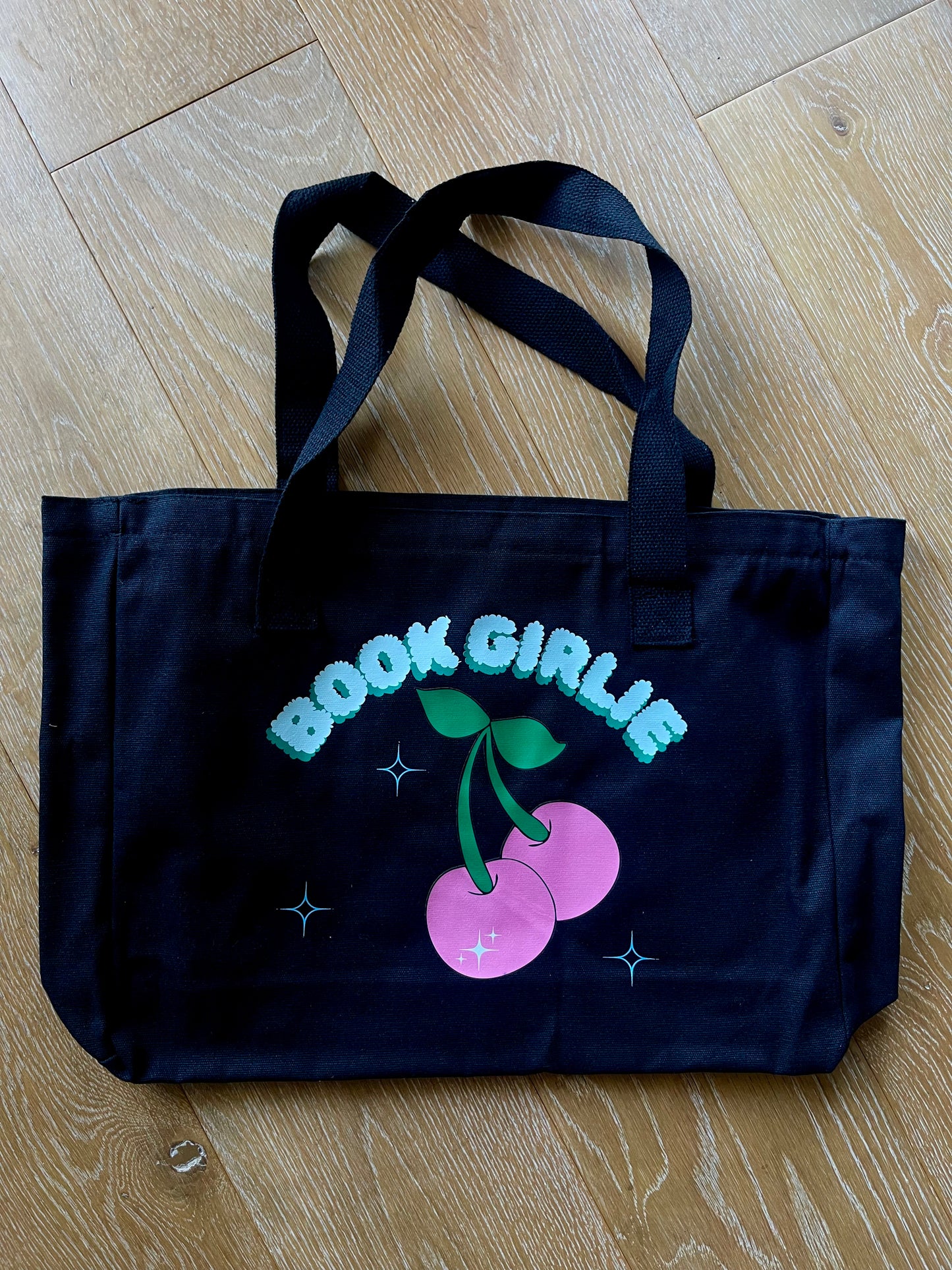 BOOK GIRLIE BOOK BAG, BLACK