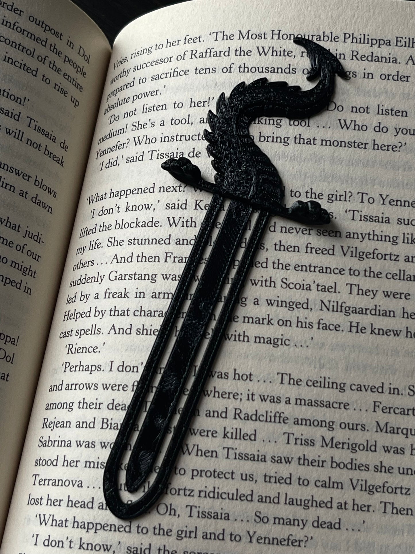DRAGON TAIL BOOKMARK