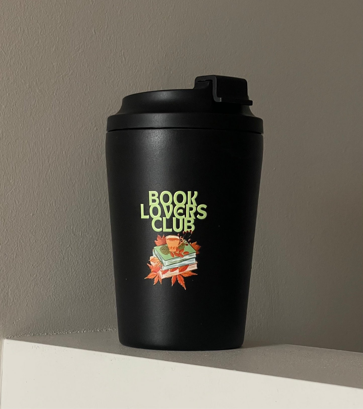 BOOK LOVERS CLUB REUSABLE COFFEE CUP ** SALE