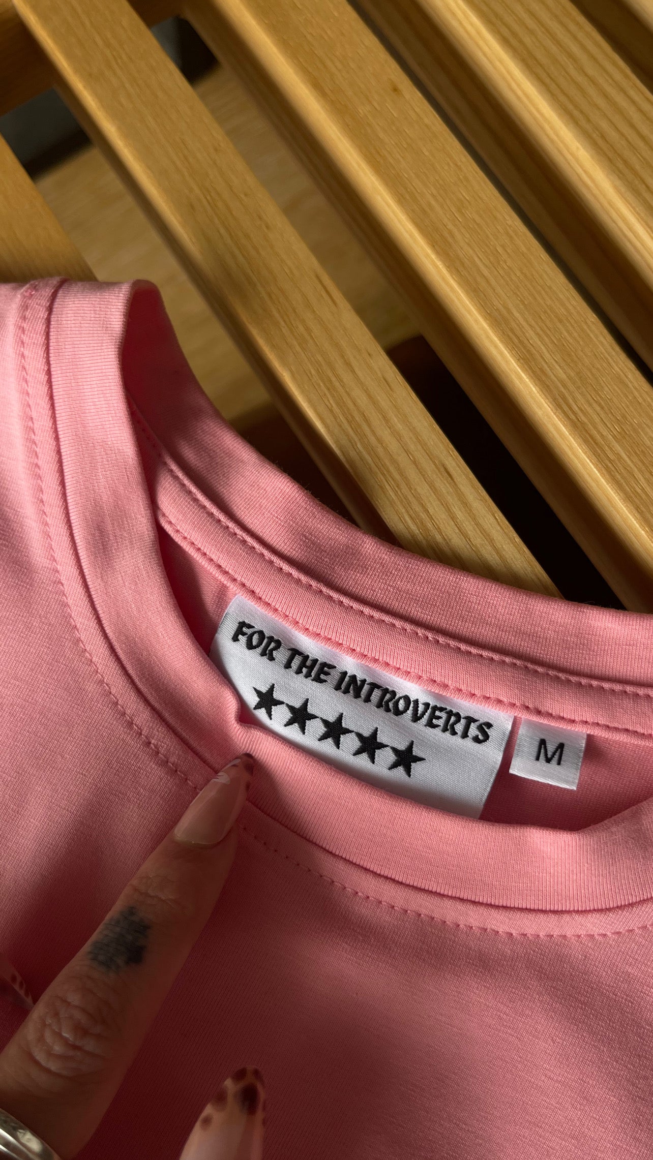 MONEY FOR BOOKS SLOGAN TEE