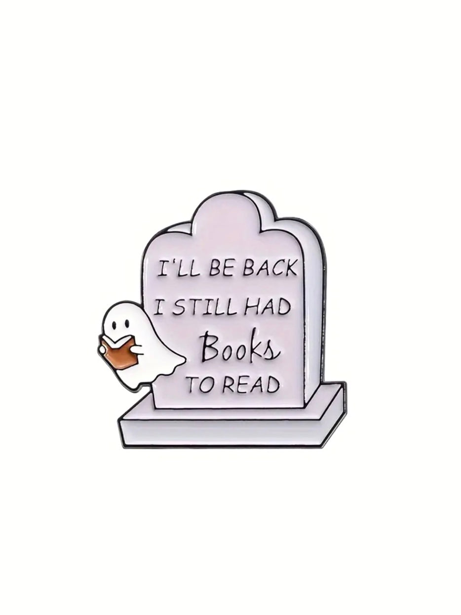 PACK OF GHOST READING PINS