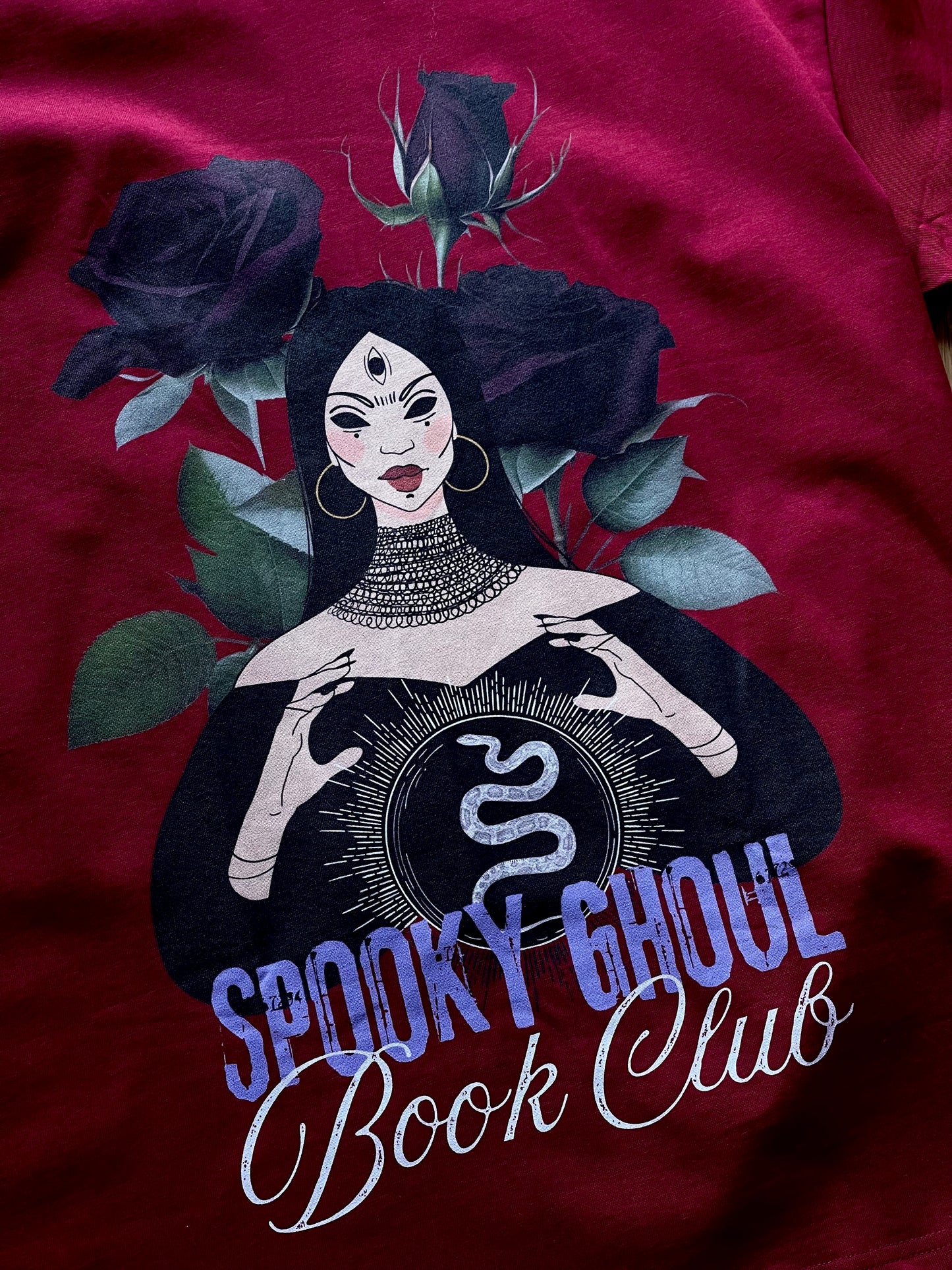 SPOOKY GHOUL OVERSIZED TEE