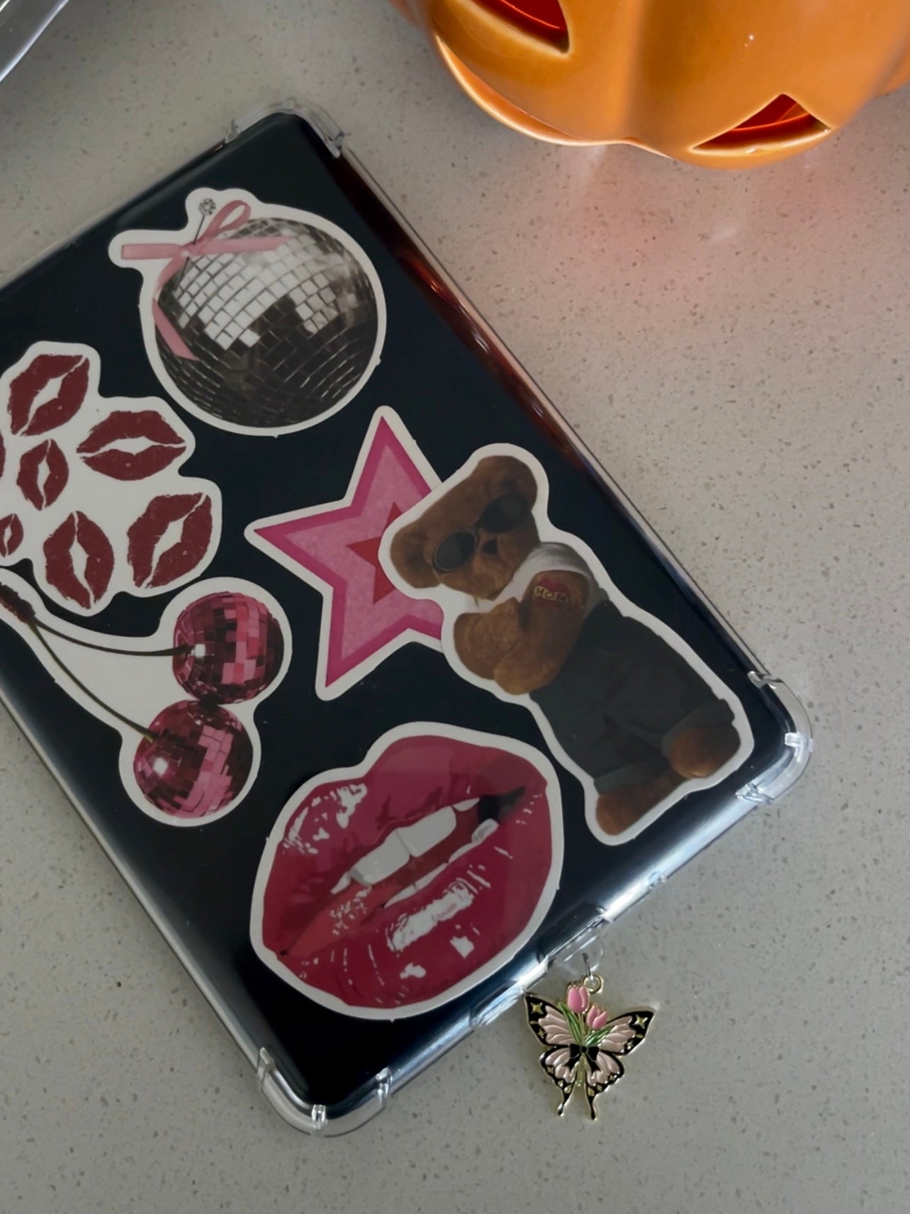 KINDLE DUST PLUG, BUTTERFLY