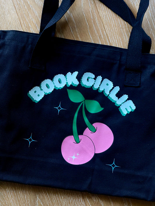 BOOK GIRLIE BOOK BAG, BLACK
