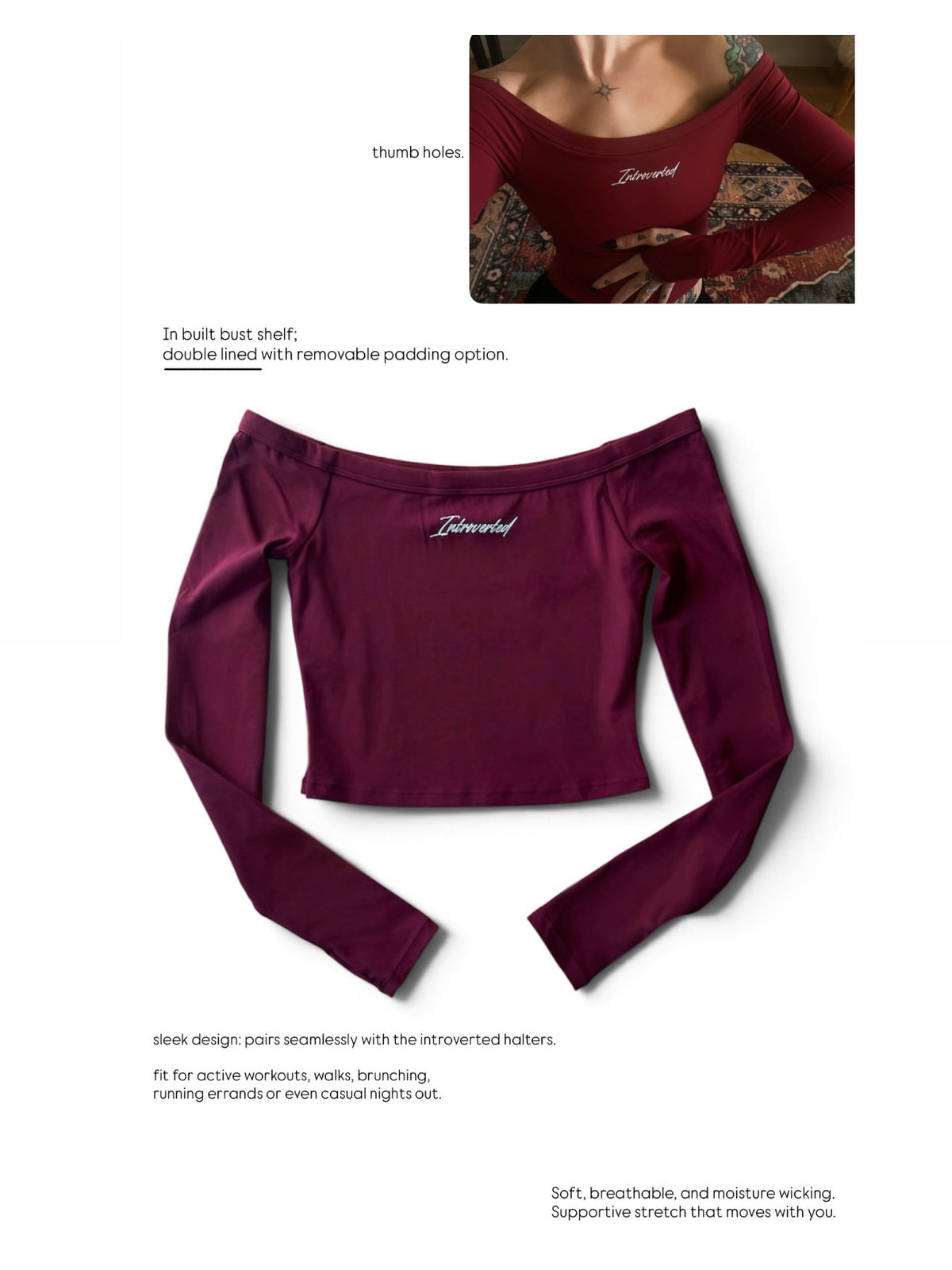 CHERRY LONG SLEEVE