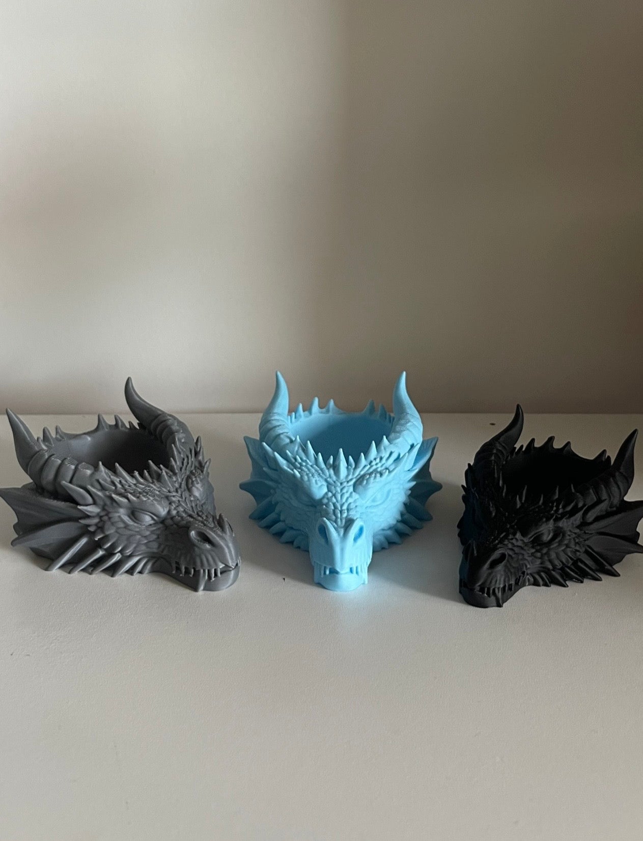 DRAGON TRINKET HOLDER, BLUE
