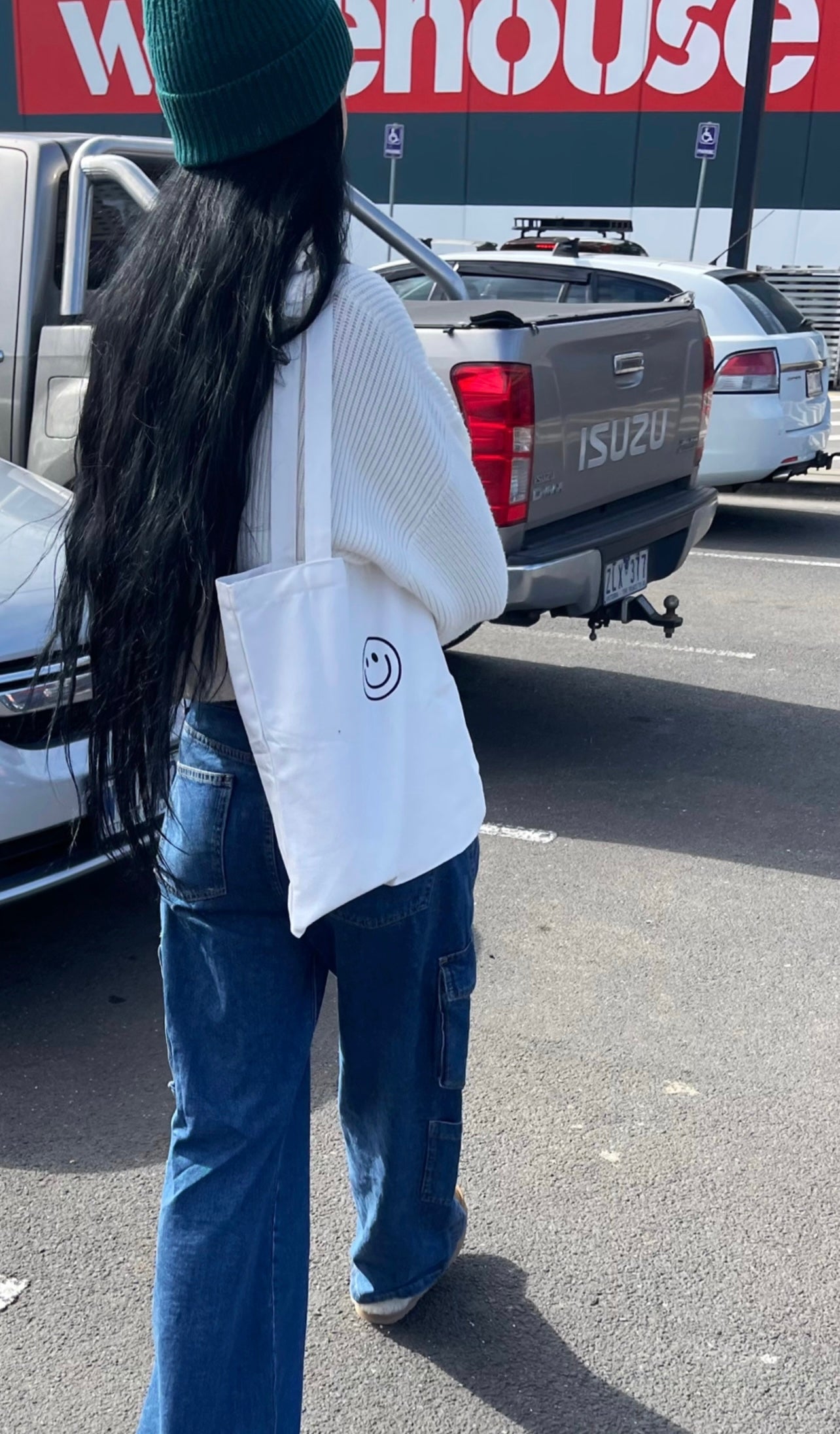 SMILEY TOTE BAGS SALE