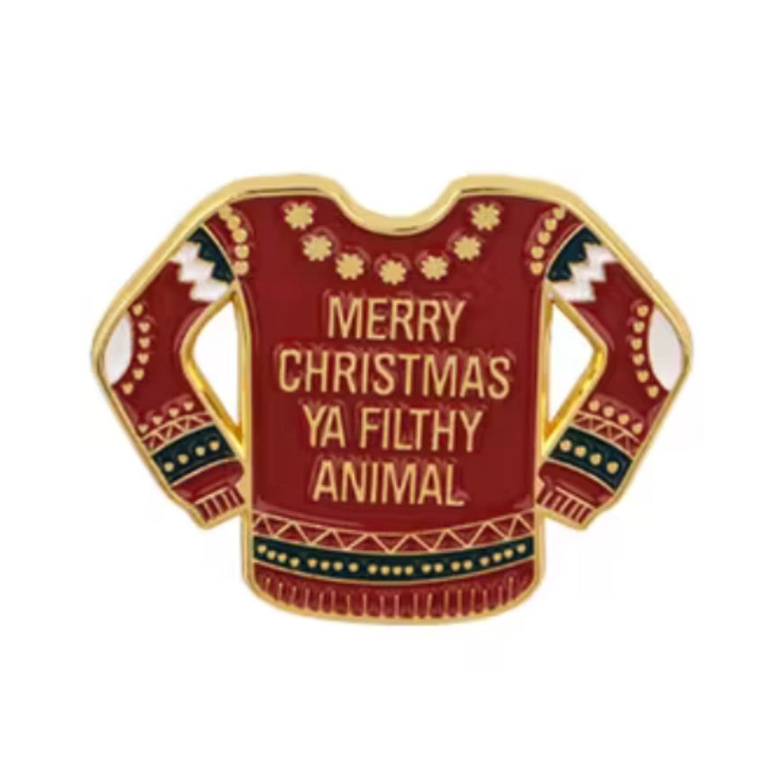 FILTHY ANIMAL CHRISTMAS PIN