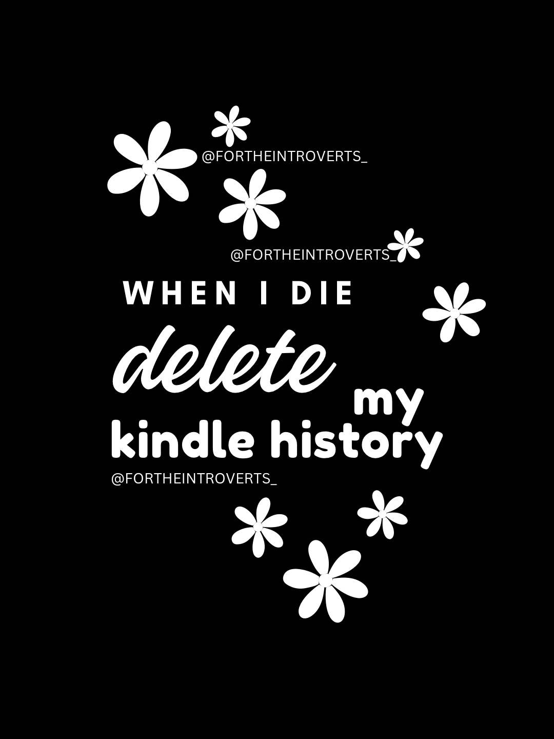 WHEN I DIE KINDLE SCREEN SAVER