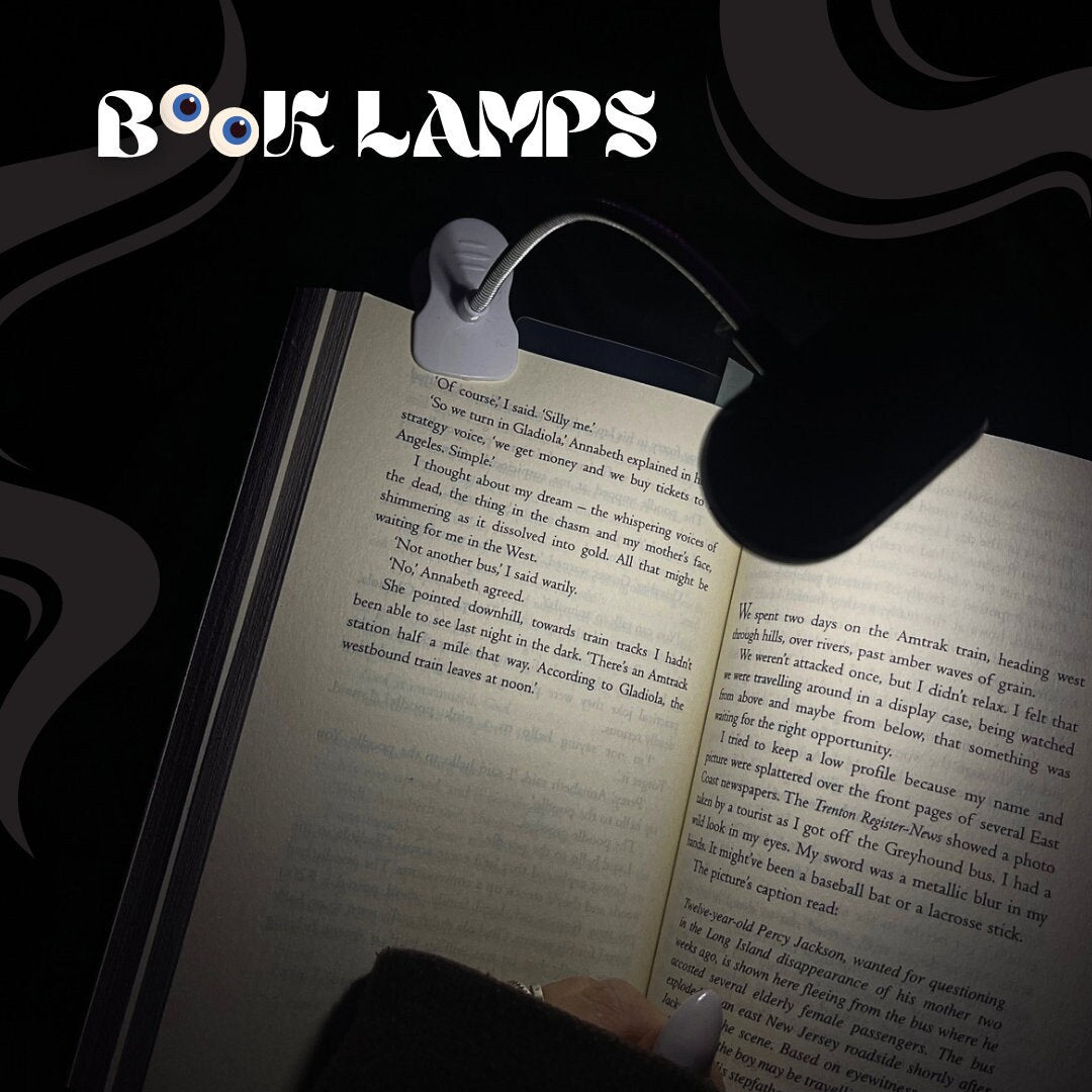 LARGE BOOK LAMP