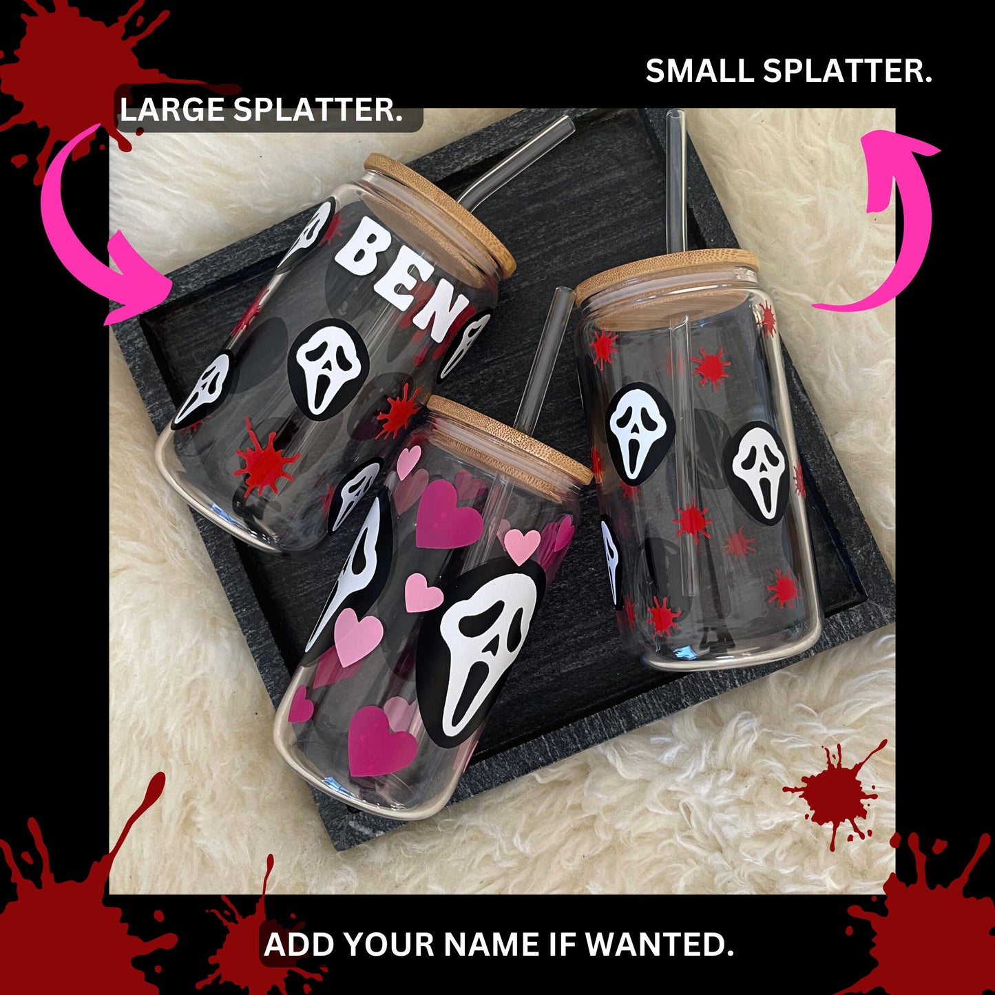 GHOSTFACE TUMBLER | SCREAM