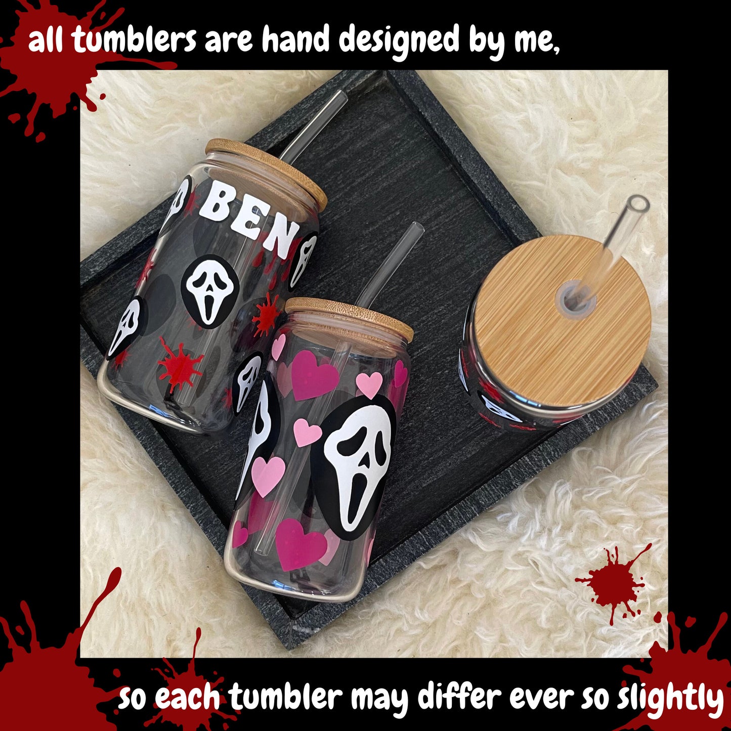 GHOSTFACE TUMBLER | SCREAM