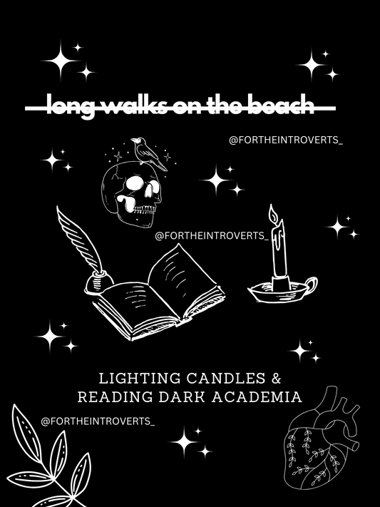 CANDLES & DARK ACADEMIA KINDLE SCREEN SAVER