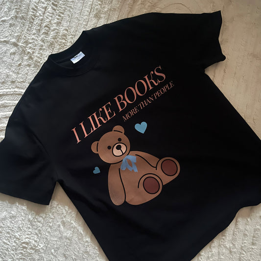 TEDDY TEE, OVERSIZED BOOK SHIRT