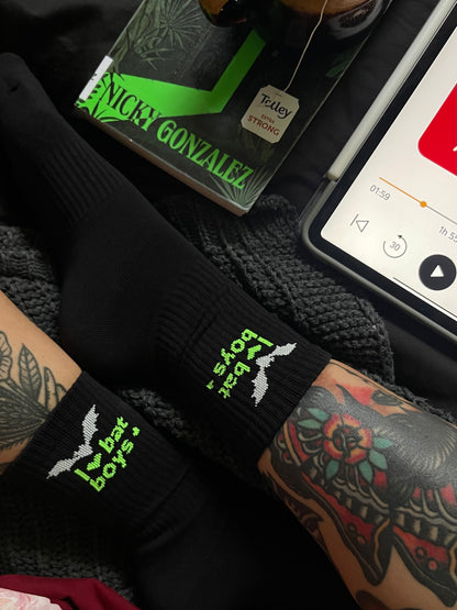 BAT BOYS BOOK SOCKS