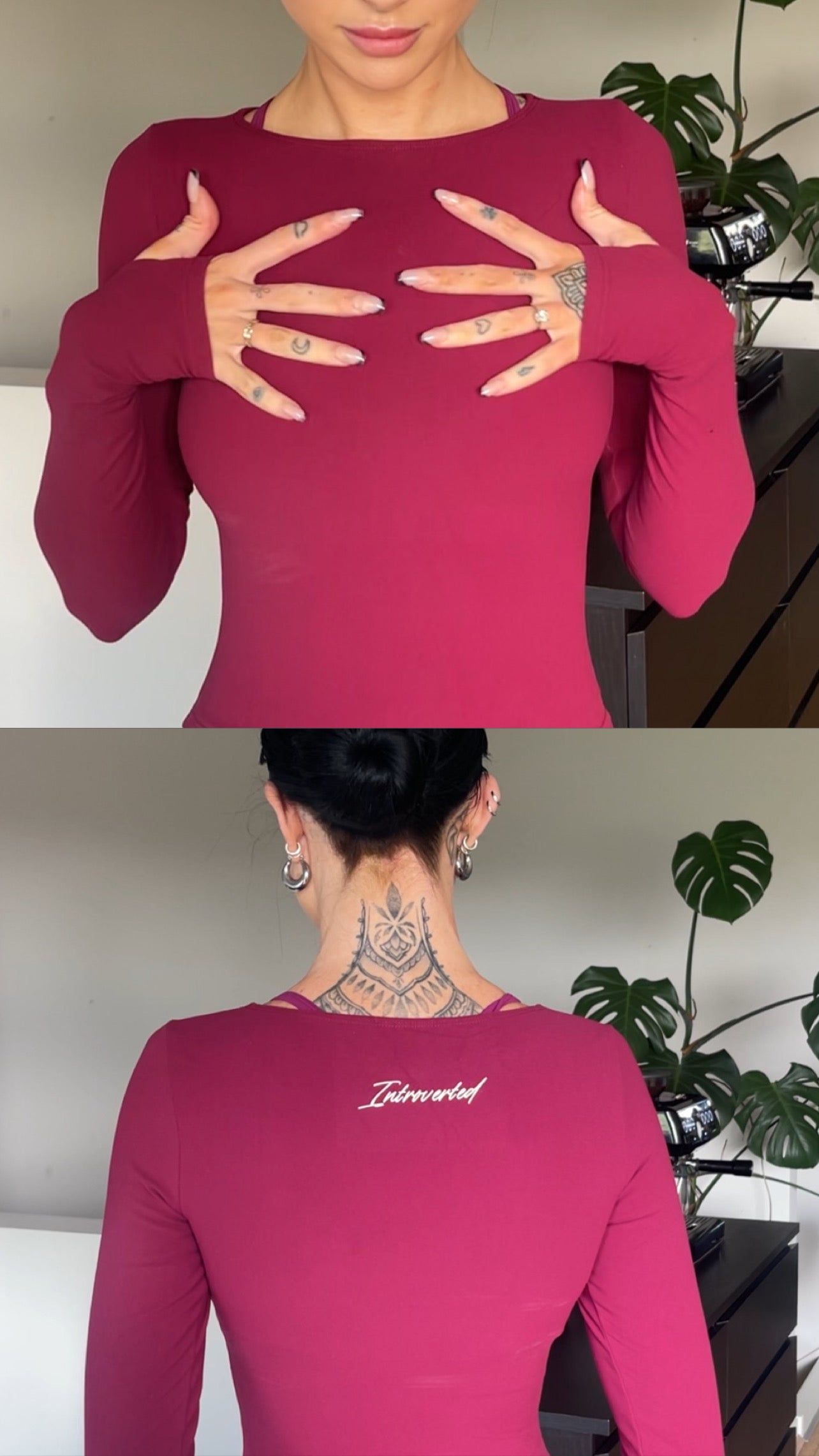 BERRY BLUSH LONG SLEEVE
