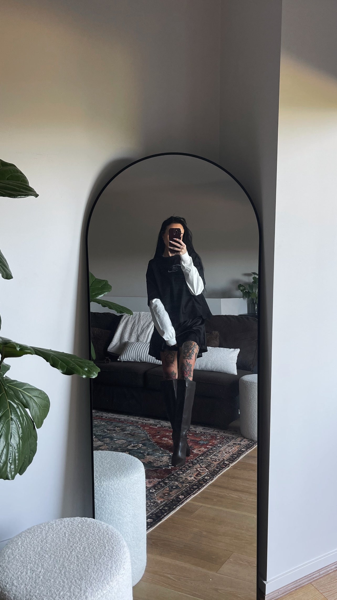 INTROVERTED CLUB CREW NECK LONG SLEEVE