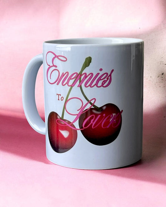 ENEMIES TO LOVERS CHERRY MUG