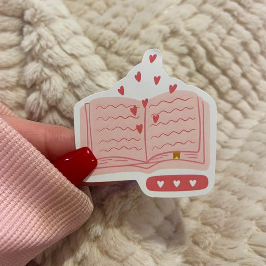 BOOK LOVER STICKER