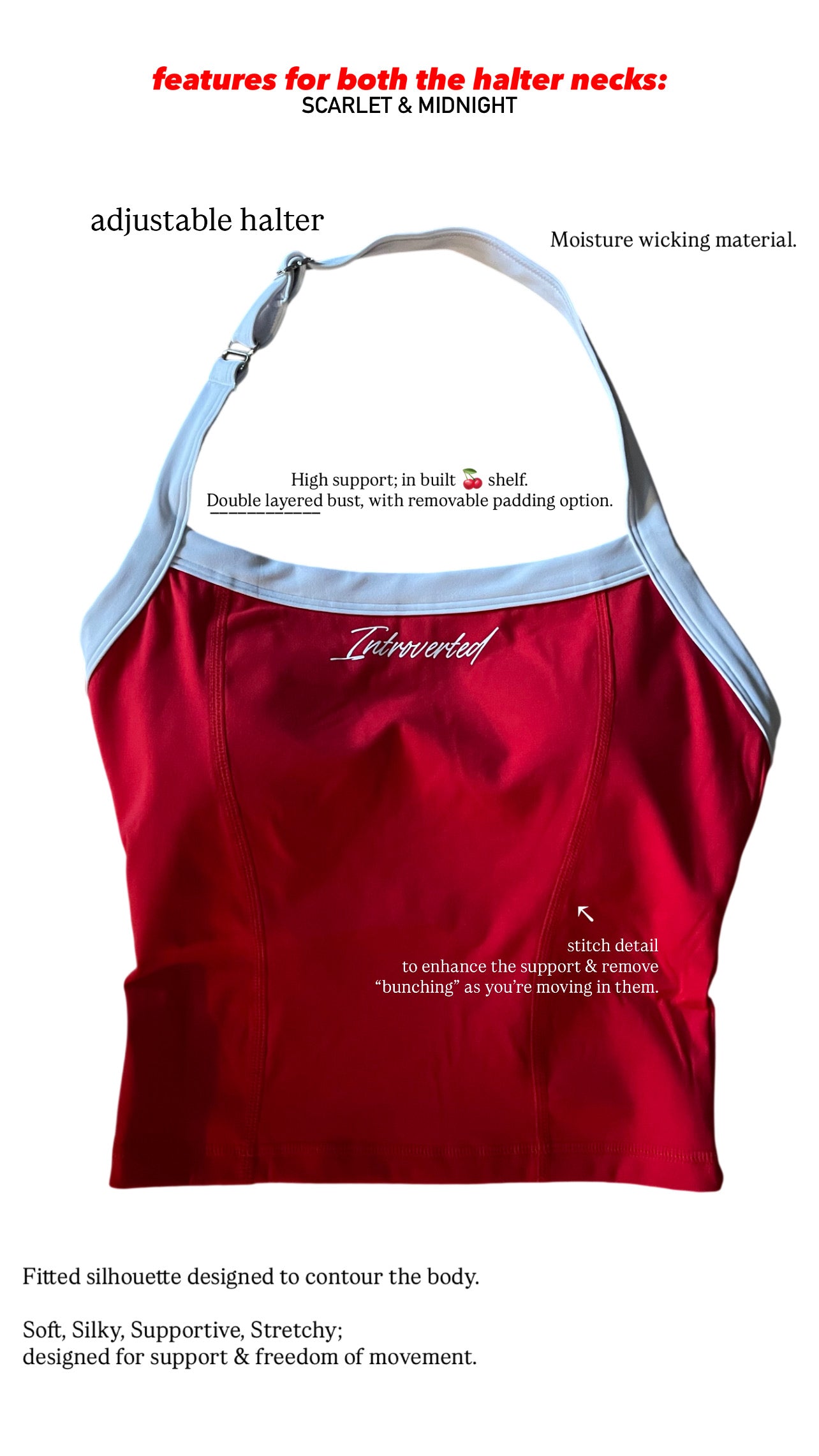MIDNIGHT HALTER TANK