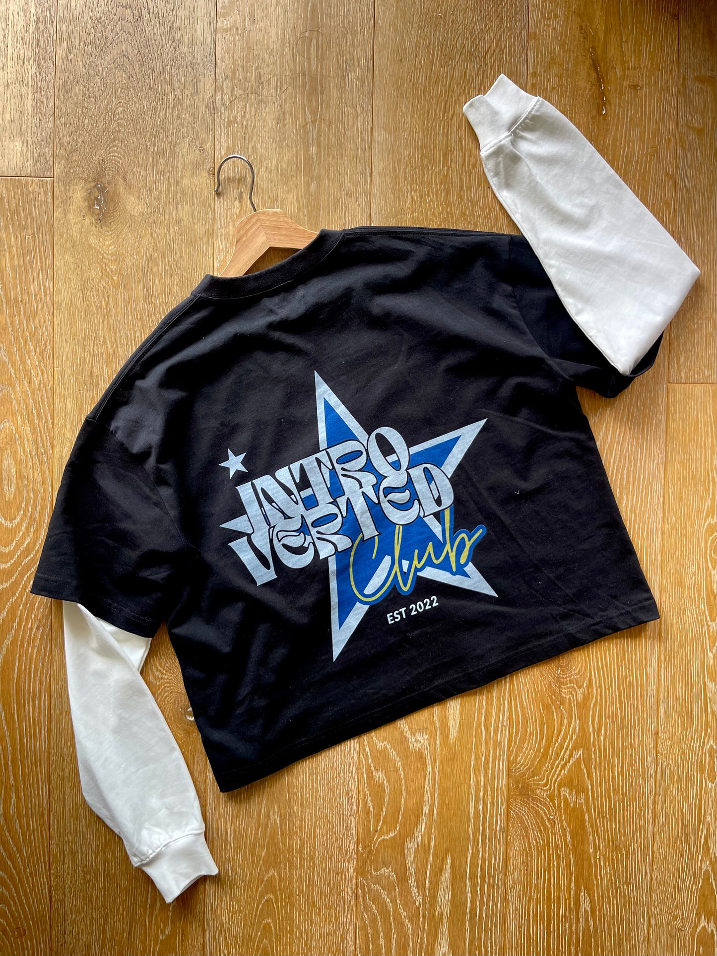 INTROVERTED CLUB CREW NECK LONG SLEEVE