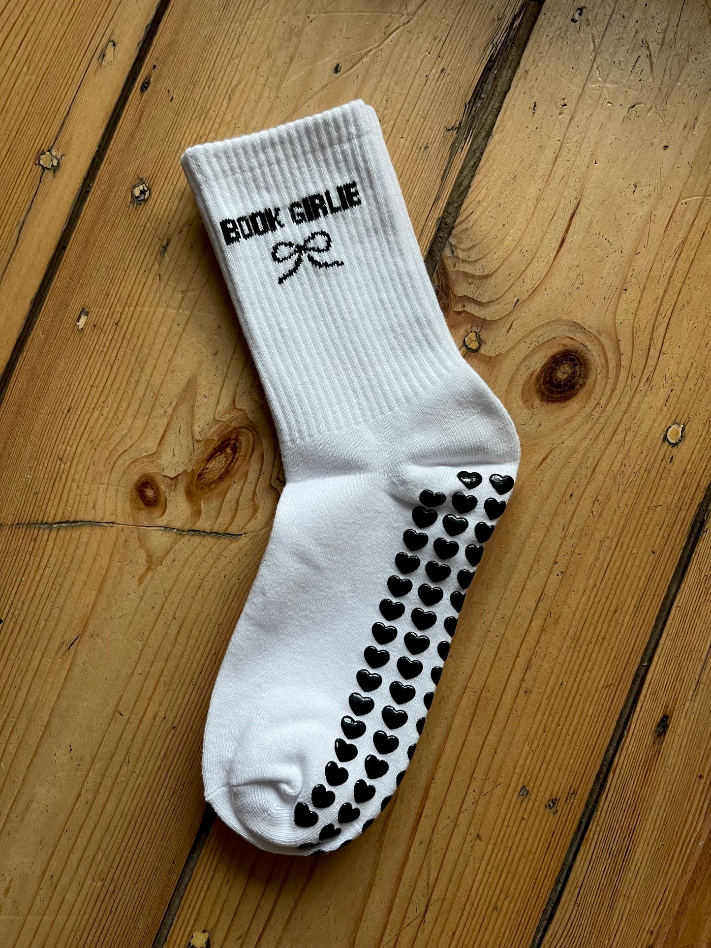 MIXED PACK PILATES GRIP SOCKS, BOOK GIRLIE