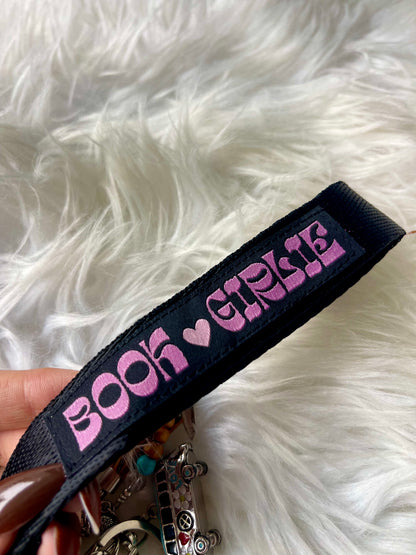 BOOK GIRLIE KEYCHAIN LANYARD