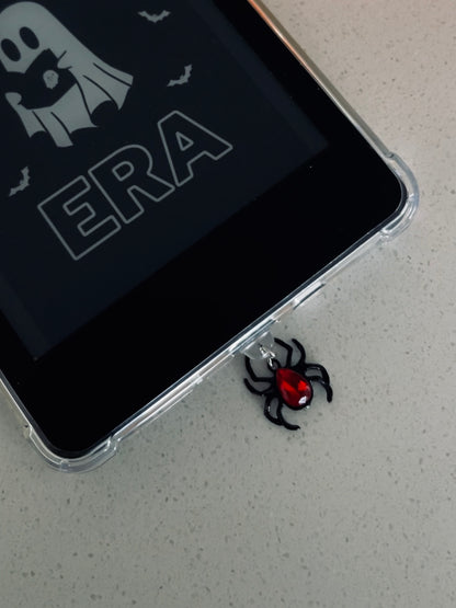 KINDLE DUST PLUG, RUBY SPIDER