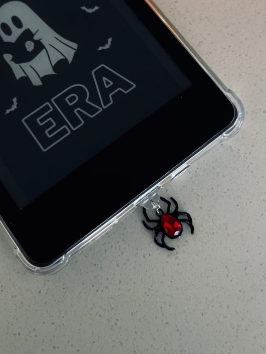 KINDLE DUST PLUG, RUBY SPIDER