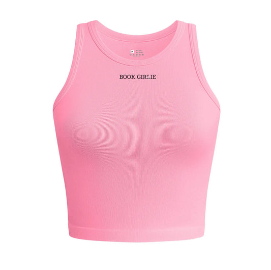 BOOK GIRLIE TANK, IN WATERMELON