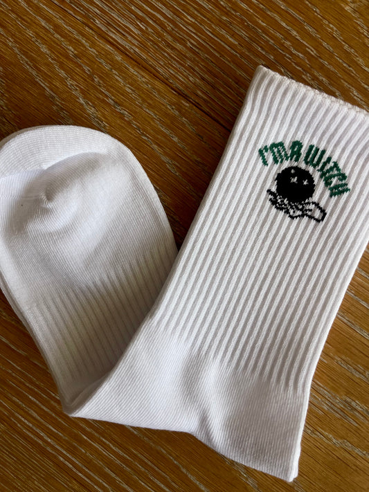 FANTASY READER WITCH SOCKS