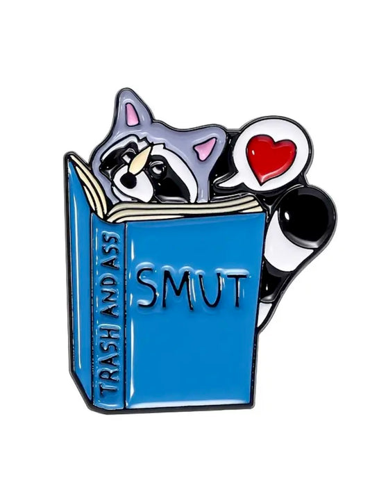 TRASH READER SMUT BOOK PIN