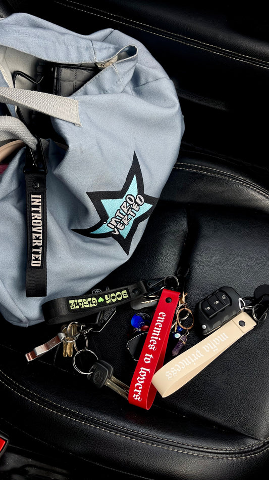 ENEMIES TO LOVERS KEYCHAIN LANYARD