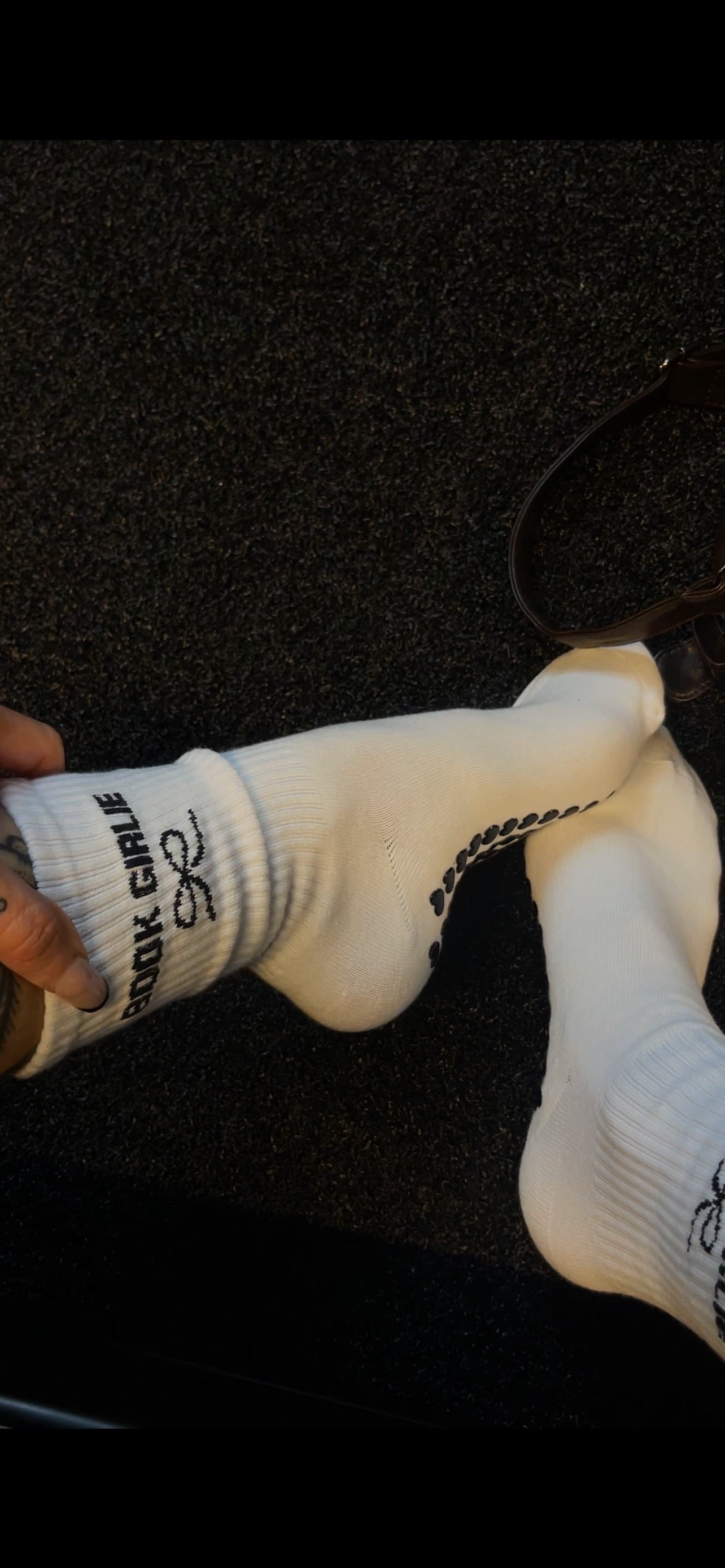 MIXED PACK PILATES GRIP SOCKS, BOOK GIRLIE