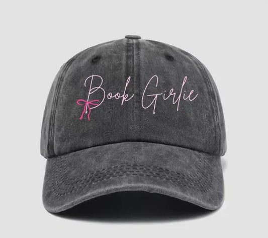 BOOK GIRLIE CAP, in acid grey.