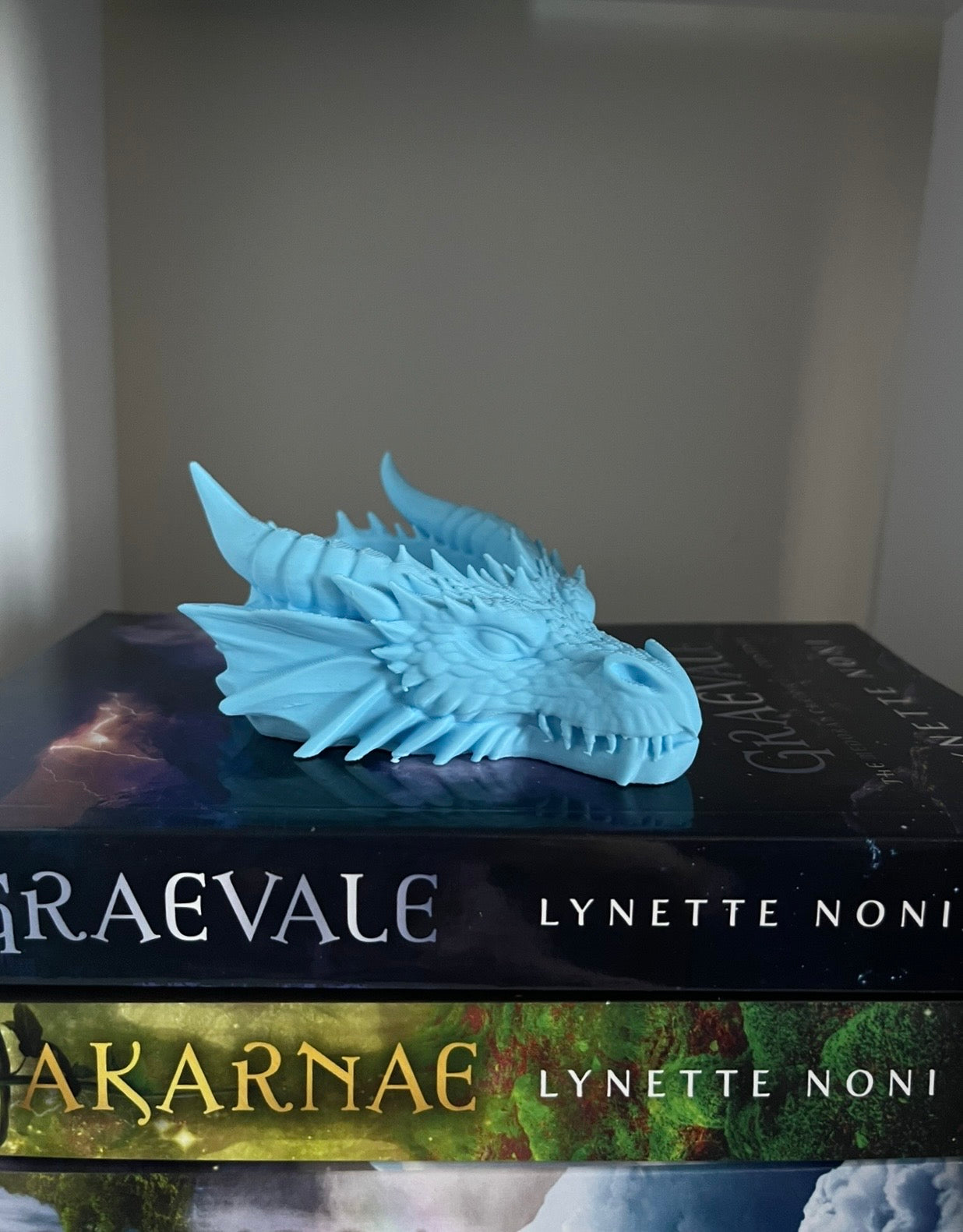 DRAGON TRINKET HOLDER, BLUE