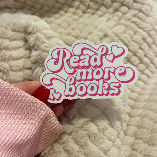 READ MORE BOOKS STICKER