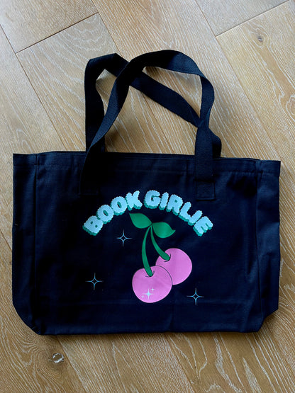BOOK GIRLIE BOOK BAG, BLACK