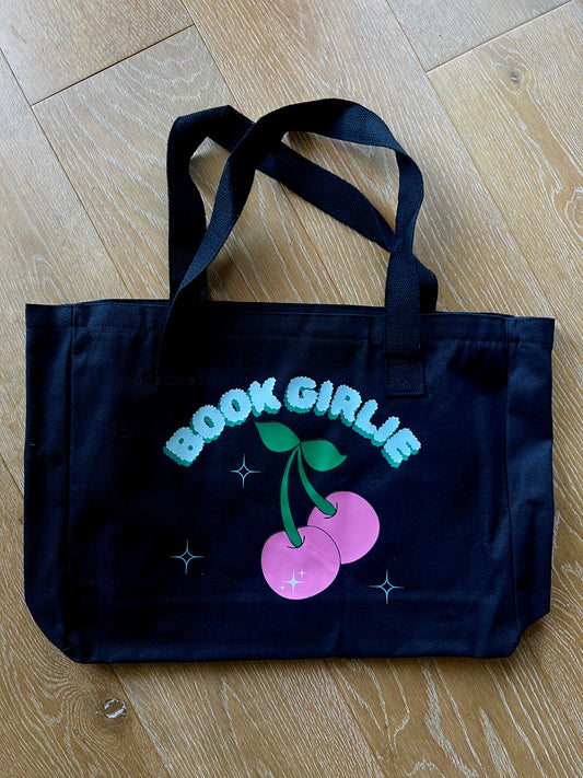 BOOK GIRLIE BOOK BAG, BLACK