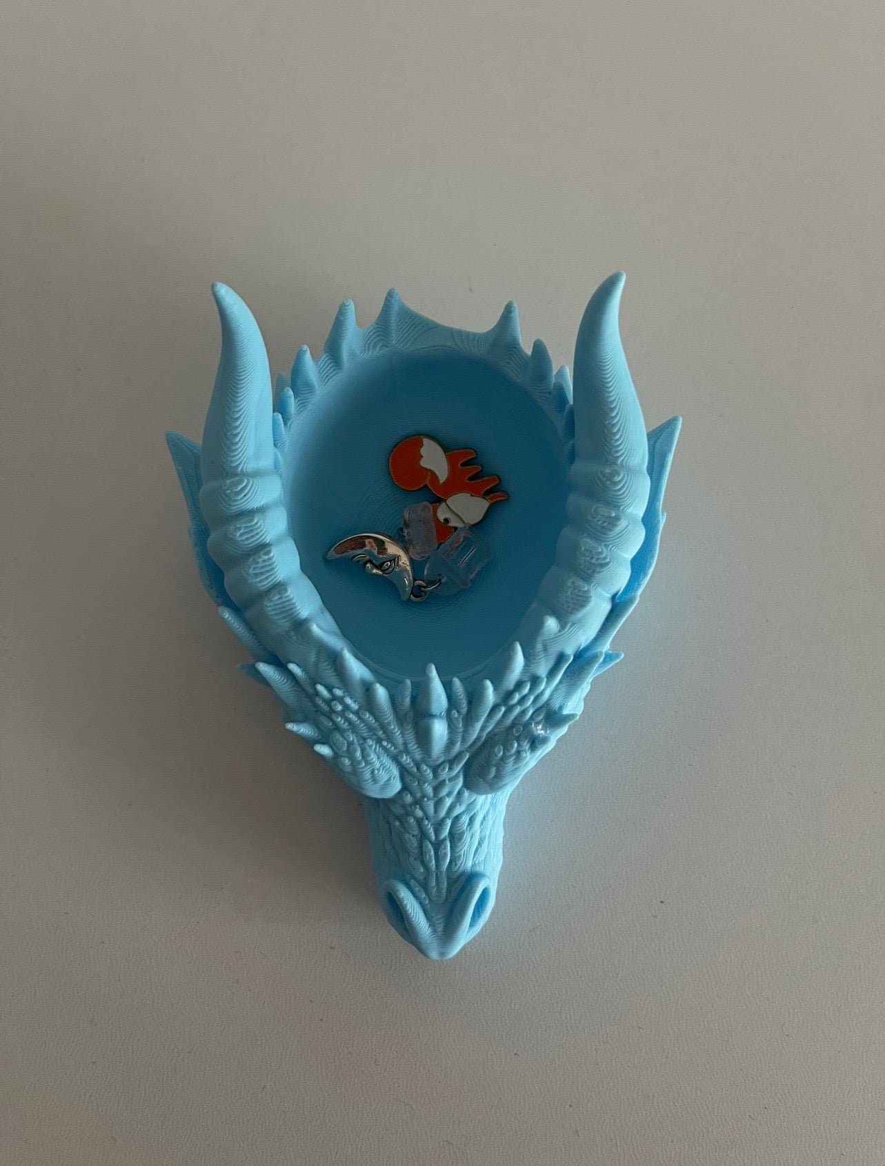 DRAGON TRINKET HOLDER, BLUE