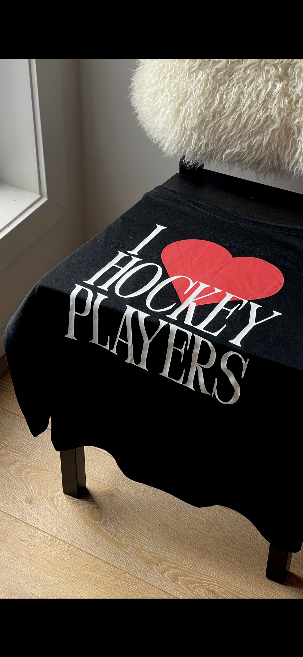 I <3 HOCKEY PLAYERS 0FF-THE-SHOULDER