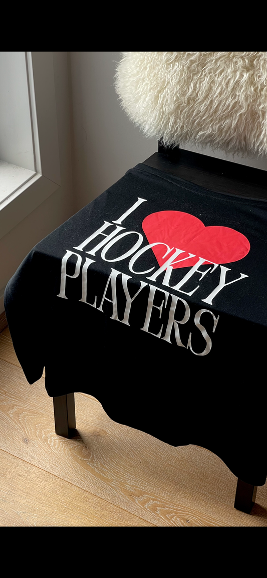 I <3 HOCKEY PLAYERS 0FF-THE-SHOULDER