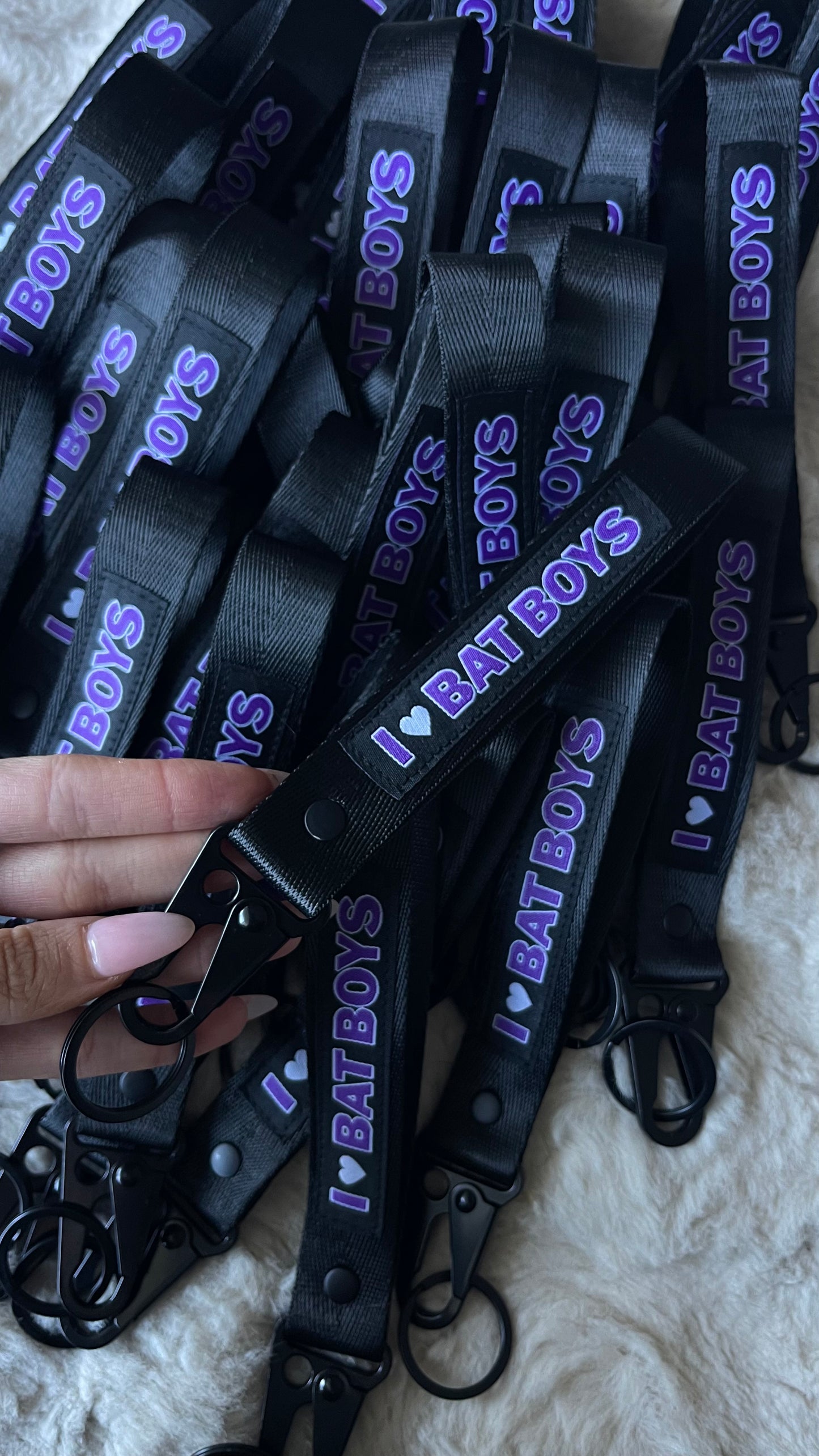 BAT BOY KEYCHAIN LANYARD